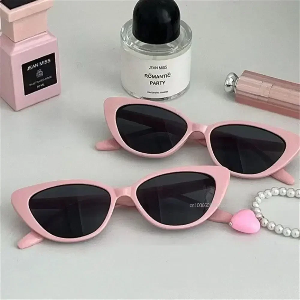 Różowe damskie okulary przeciwsłoneczne Cat Eye Retro Premium Okulary przeciwsłoneczne męskie Ochrona przeciwsłoneczna Modne okulary Luksusowy design Uv400 משקפי שמש