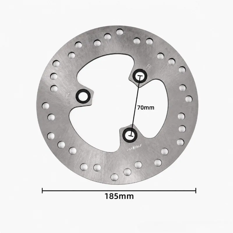 For Suzuki GSX150R GSX150S Satria FU150 185MM 3 Hole Rear Motorcycle Brake Rotors Replacement Parts