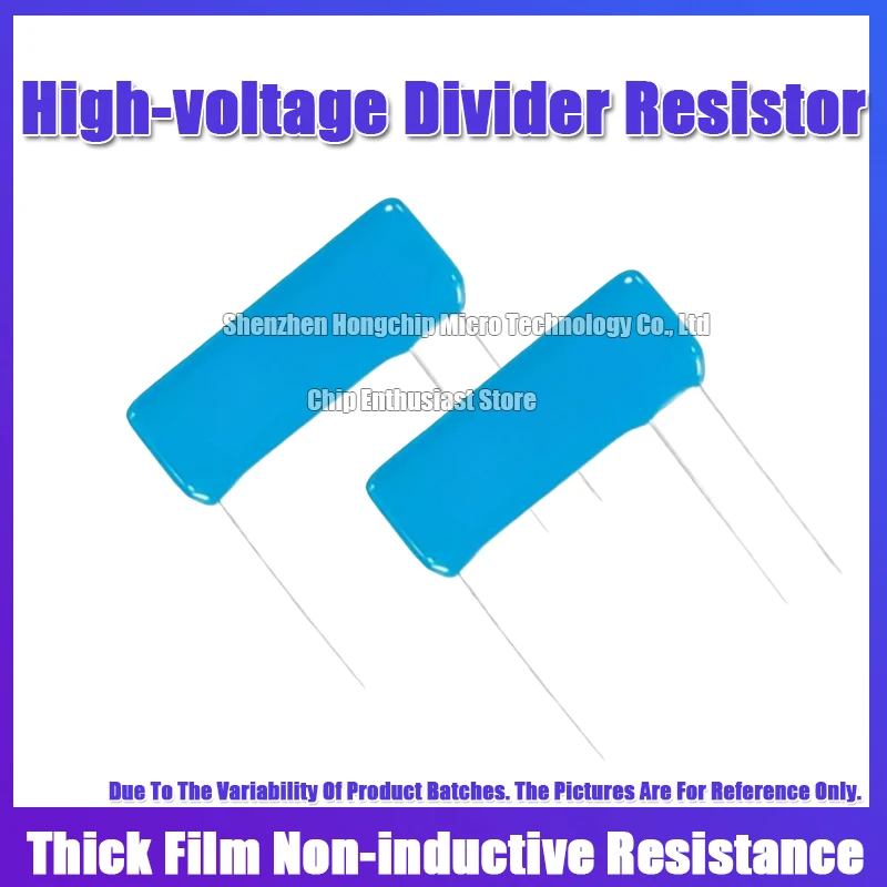 Thick Film Non-inductive High-voltage Divider Resistor 50M/50KF 1% 100M/100KD 0.5% 100MM/100KF 1%