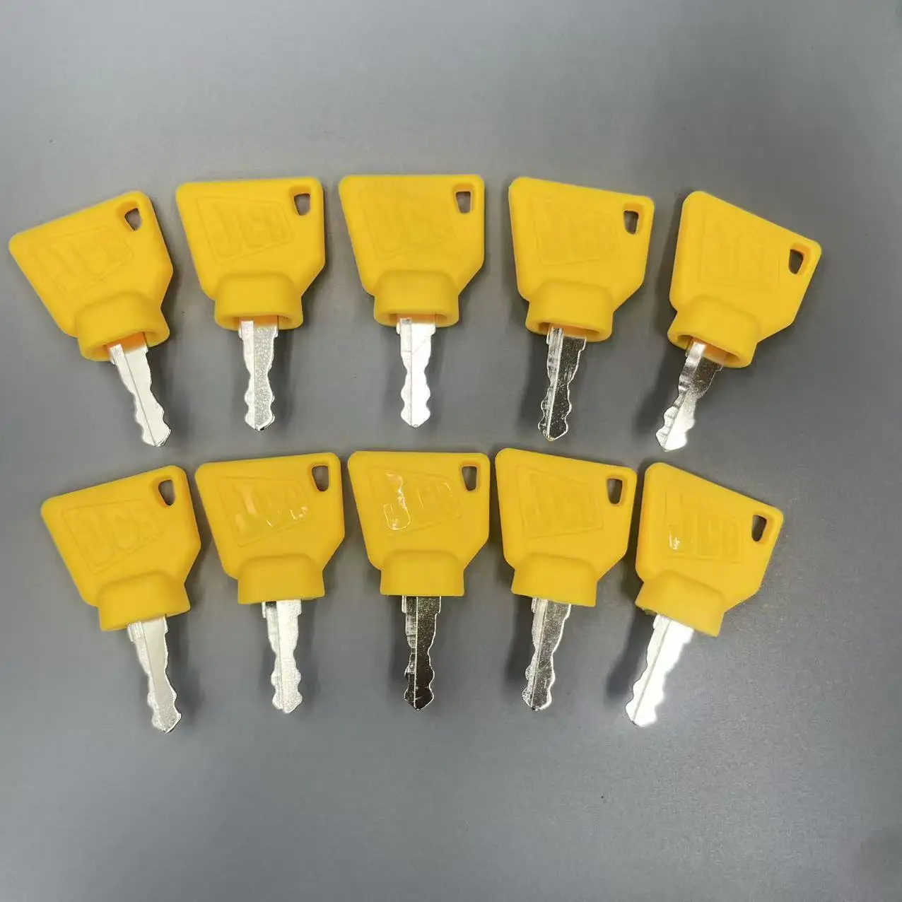10 peças chave de ignição de escavadeira js jc b 3cx para 45501 333-y1374 331-26790 14607 peças de reposição de escavadeira de máquina acessórios de carro