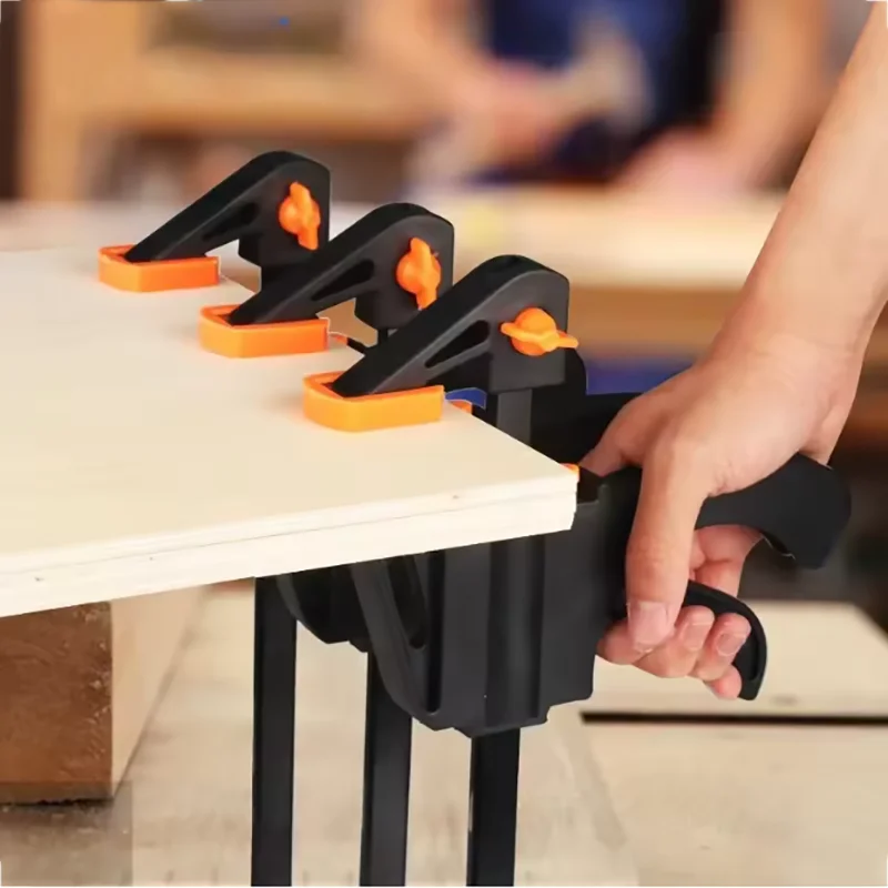 2/5/10 pièces barre de travail pour le travail du bois 4 pouces pince ensemble dur rapide cliquet libération pince bricolage menuiserie outil à main pince à bois