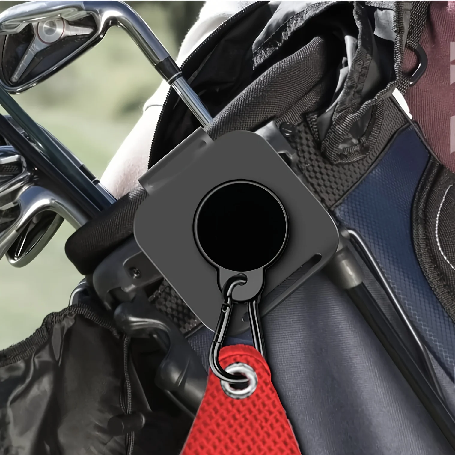 وسادة هبوط حقيبة الجولف المغناطيسية (9*8 سم) لمنشفة الجولف المغناطيسية، محدد المدى للجولف، قارورة الجولف، مكبر صوت الجولف - الوصول السريع إلى G المغناطيسي #4