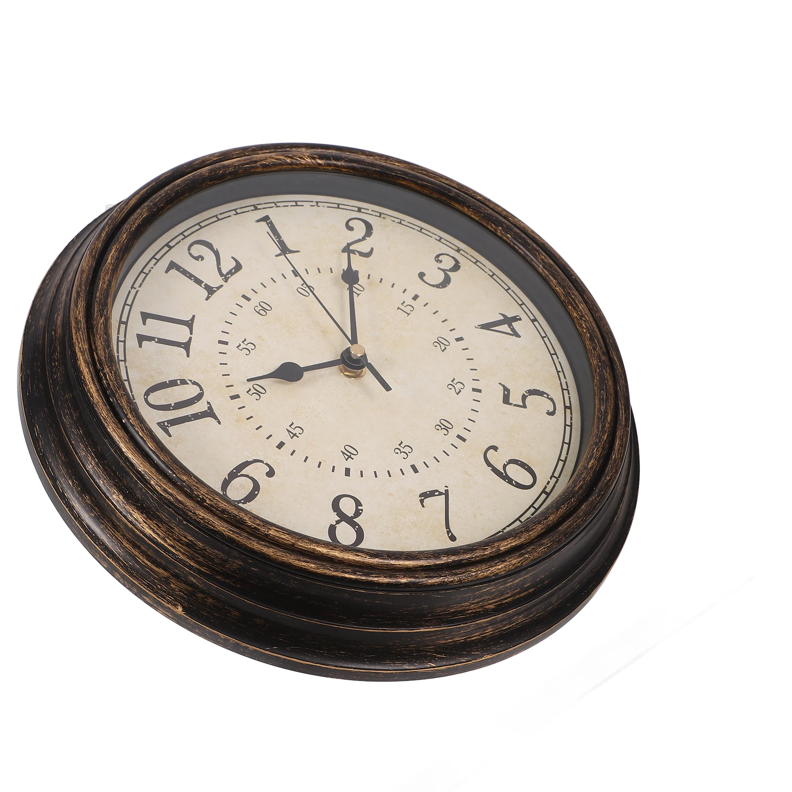 

Retro Wall Clock Silent Non-ticking Quartz Movement Operated AA Required Large Size Household Decoration Bedroom Living