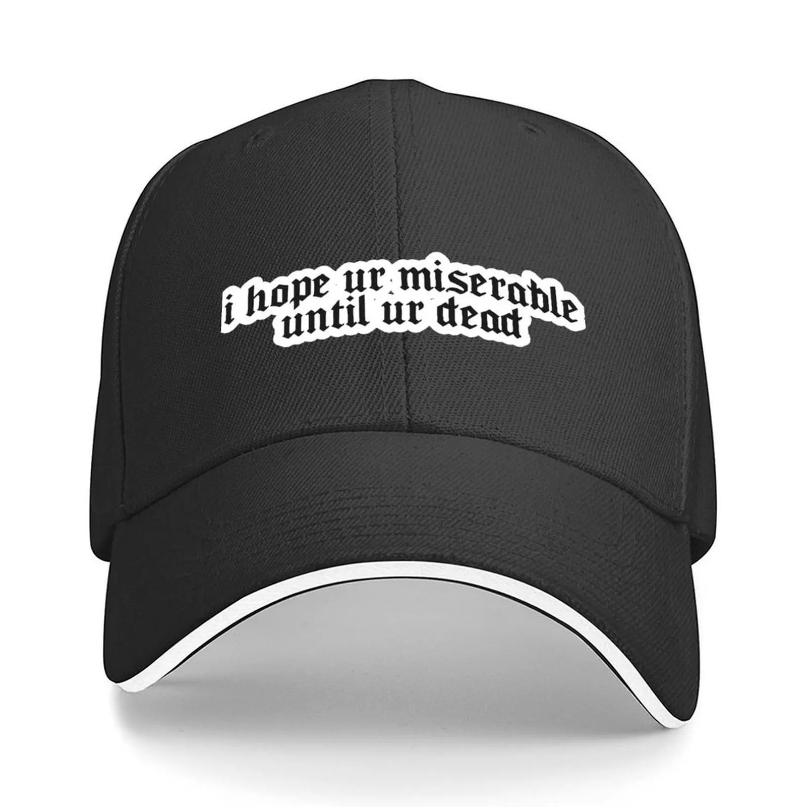 

IHYMUYD by Nessa Barrett Baseball Cap Anime Winter hat hats for men Horse Hat Ladies Men's