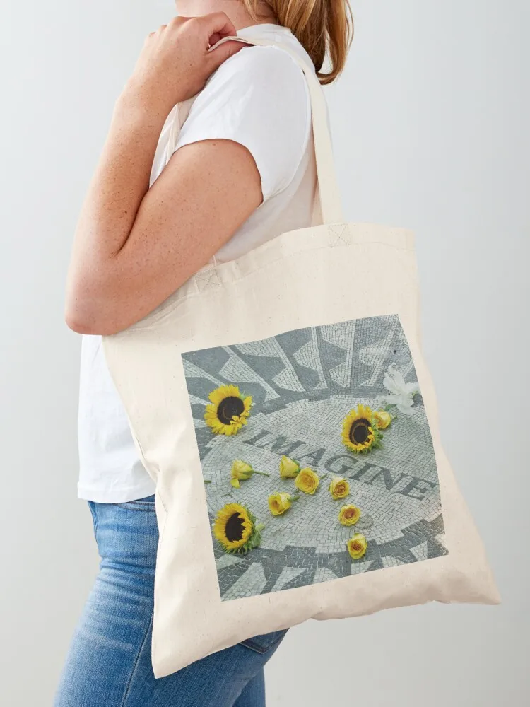 Imagine Tote Bag Eco bag canvas tote custom fabric bag Women's bags Canvas Tote