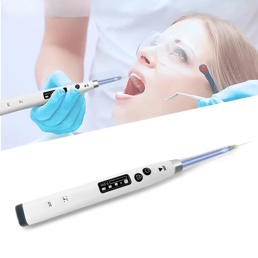 

Dentals Instruments Portable Anesthesia Injectt Oral Anesthesia Pen for Dentals Treatment with Music