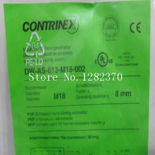 

[SA] Новые оригинальные специальные акционные индуктивные датчики приближения CONTRINEX DW-AS-613-M18-002, в наличии — 5 шт./лот
