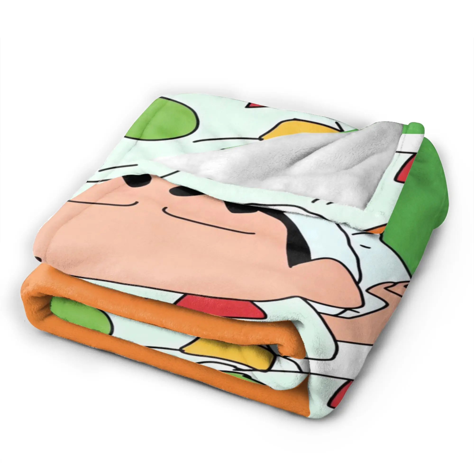 Crayon Shin-chan Kawaii Blanket Quality Soft Warm  Japan Throw Blanket Winter Children Outdoor Graphic Bedspread