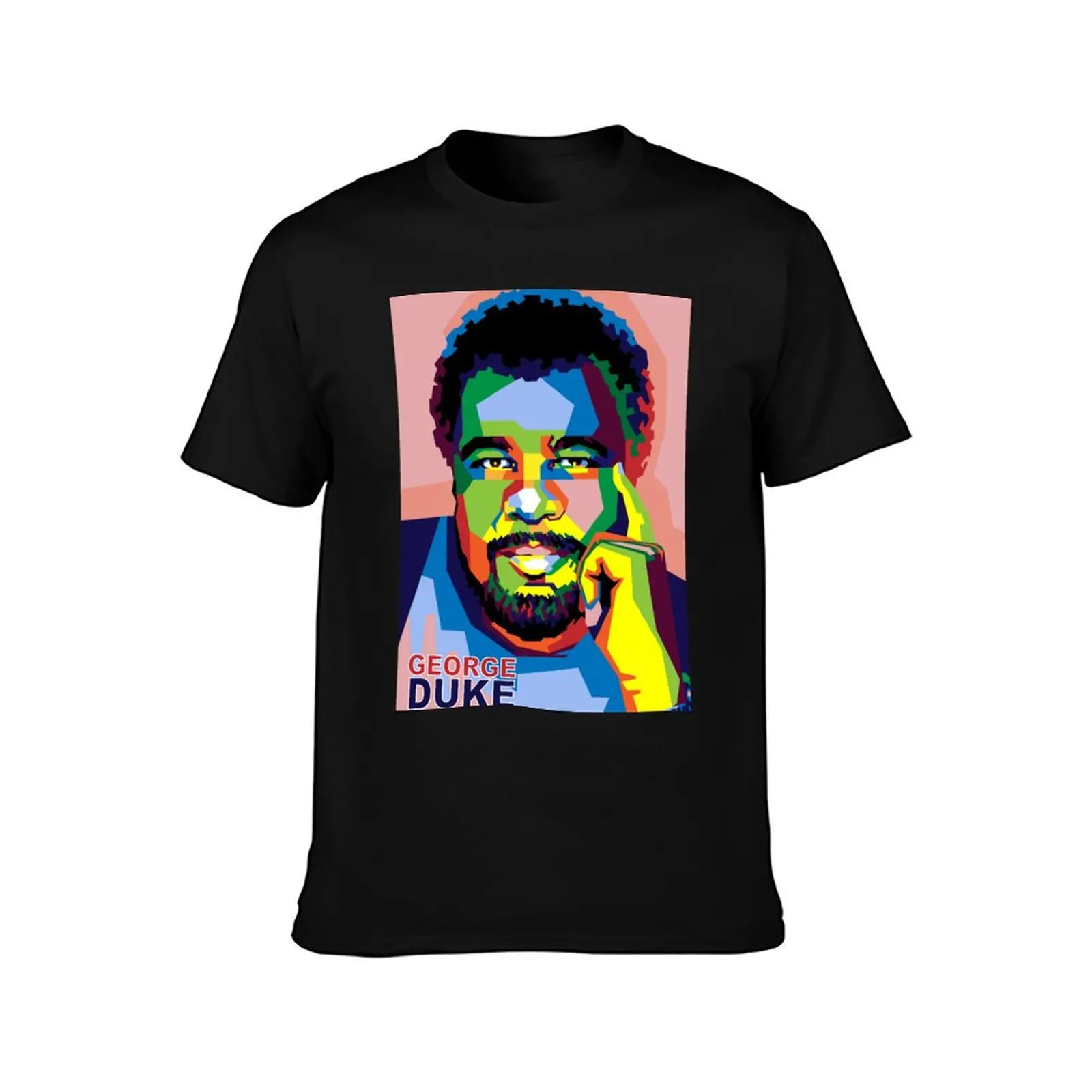 George Duke on WPAP T-Shirt Basic Tee Shirt for Everyday Outfit T-Shirt