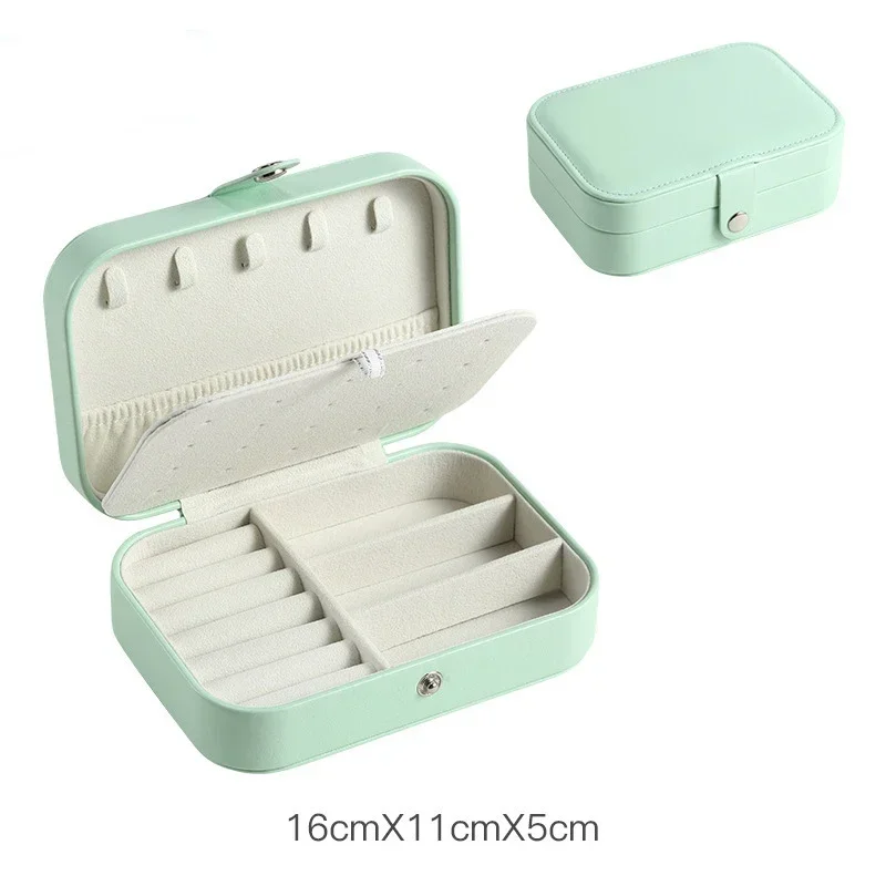 Juelee Portable Jewelry Box Leather 4