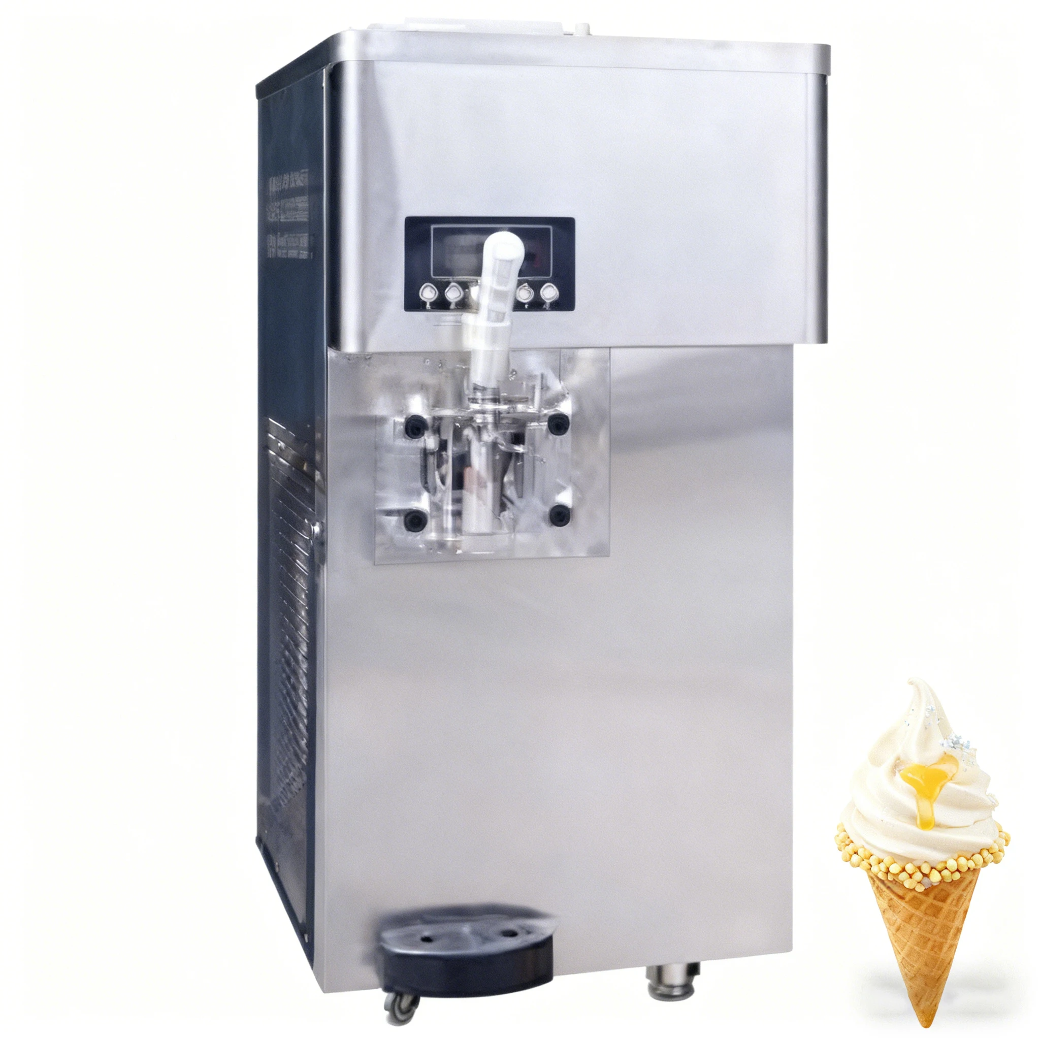 Commercial Ice Cream Machine Cream Ice Cream Machine Flavors Soft Serve Quiet Operation 2000w For Business Professional Price