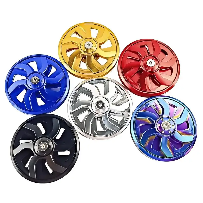 

Aluminum Alloy Motorcycle Engine Cooling Fan Cover Universal Radiator Decorative Protector Accessory Fit Most Motorcycle Models