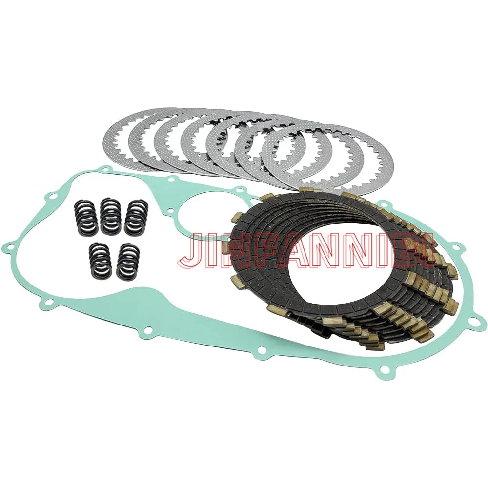 Complete Clutch Kit Heavy Duty Springs and Gasket Compatible for Kawasaki Vulcan 900 VN900B VN900D