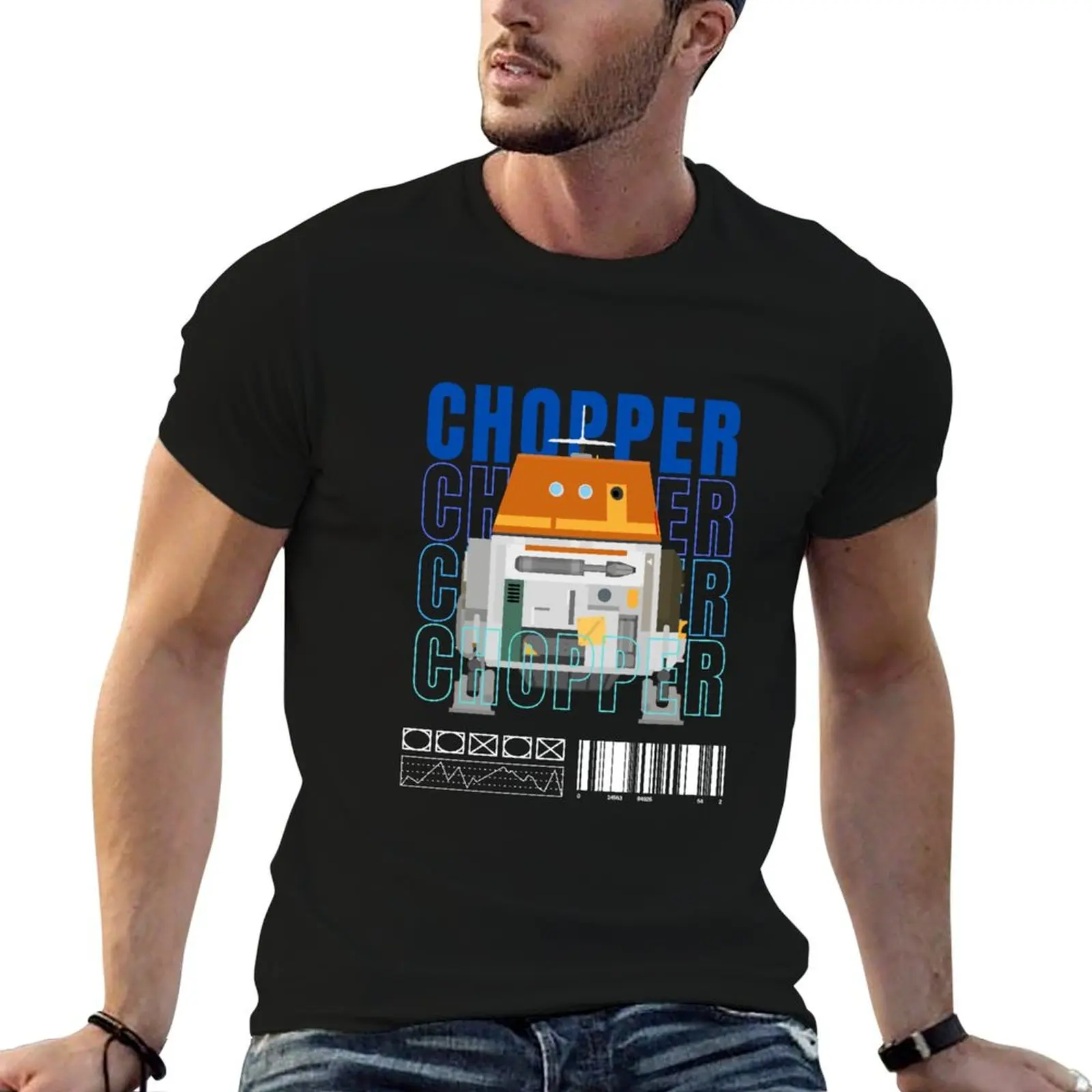 Chop T-Shirt Lightweight Print T-Shirt