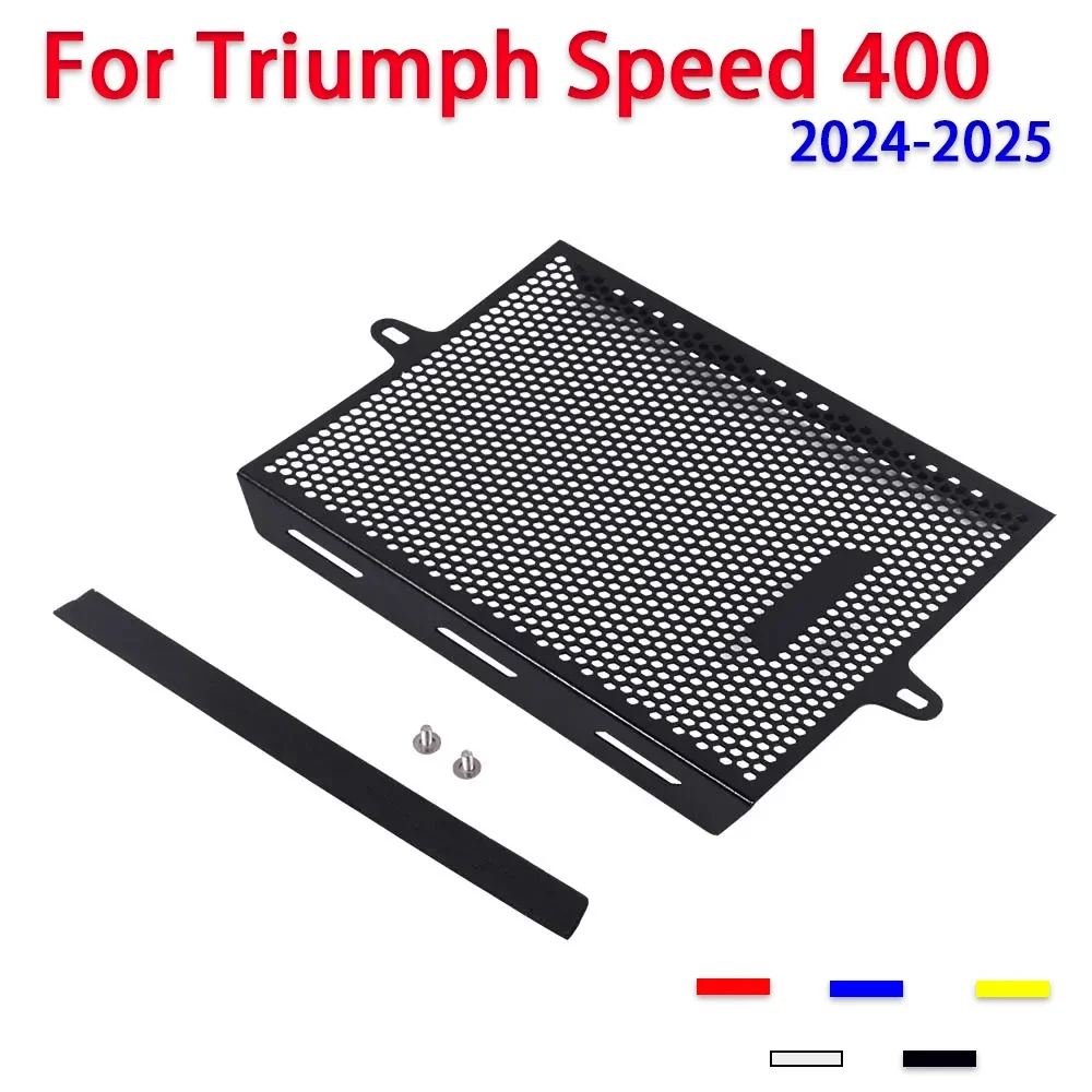 2025 New Motorcycle Radiator Guard For Triumph Speed 400 Speed400 Scrambler400 X Scrambler 400X 2024 Protector Grille Protection