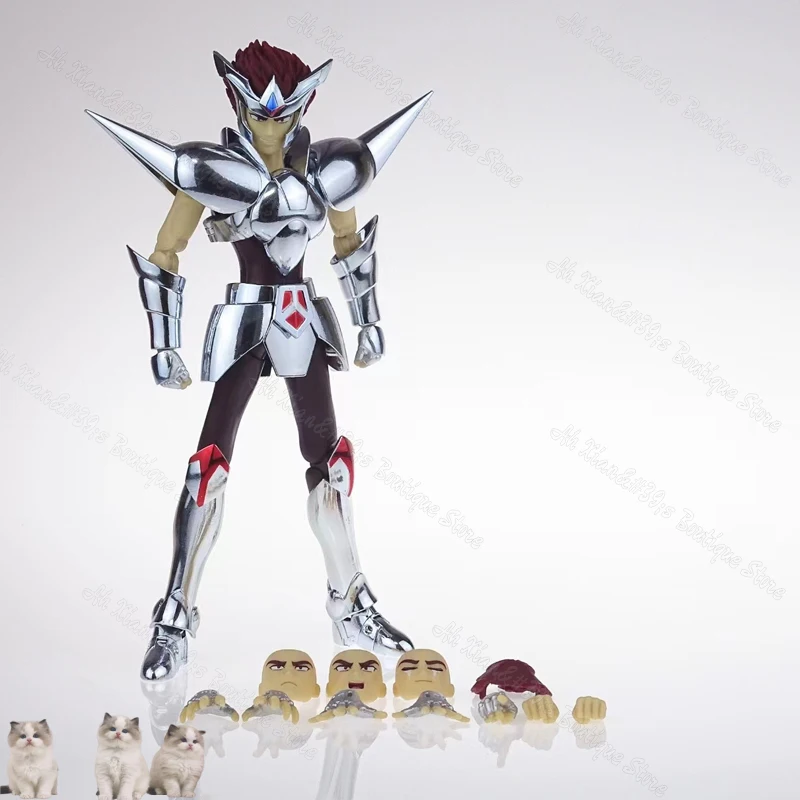 شحن على مدار 24 ساعة CS Saint Seiya Myth Cloth EX Centaurus Babel Auriga Capella Crow Jamian Silver Zodiac Knights Action Figure