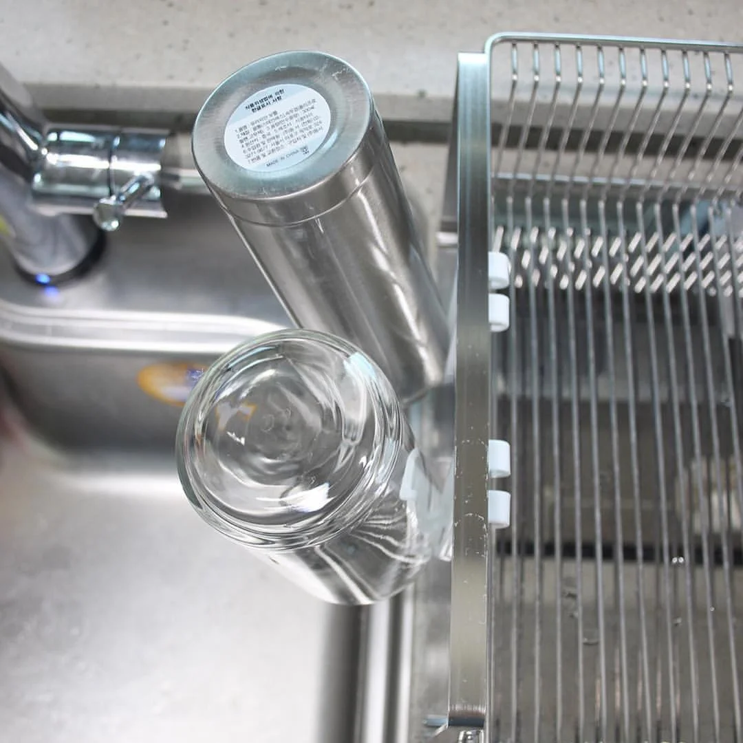 

Специальное предложение лета: стеклянная чашка с двойной па и бутылка для молока, слив Ra, кухонный органайзер для хранения, пластик, сверление не требуется