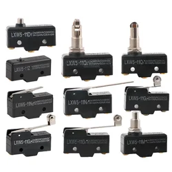 AC 380V DC 220V 10A Push Rod Drive Momentary Limit Switch LXW5-11M Automatic Incubator Accessories Lever Limit Long Micros Motor