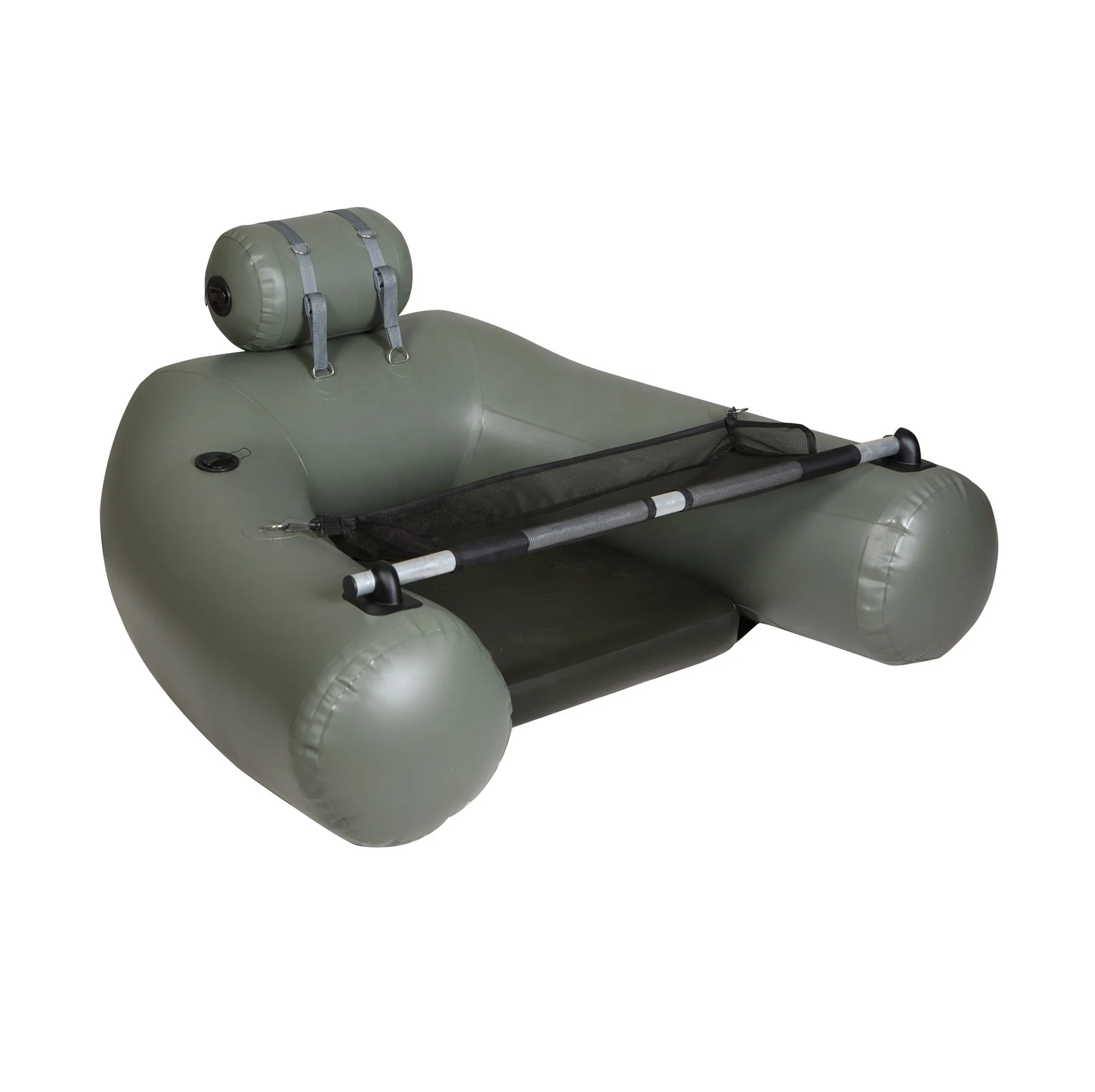 

Mini PVC pontoon belly boat/fishing boat