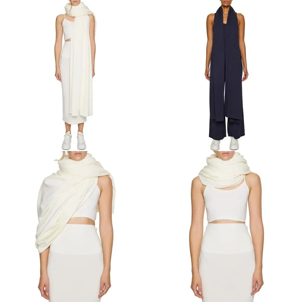 

Роскошные накидки и шарфы из окрашенной соли для стильной повседневной носки