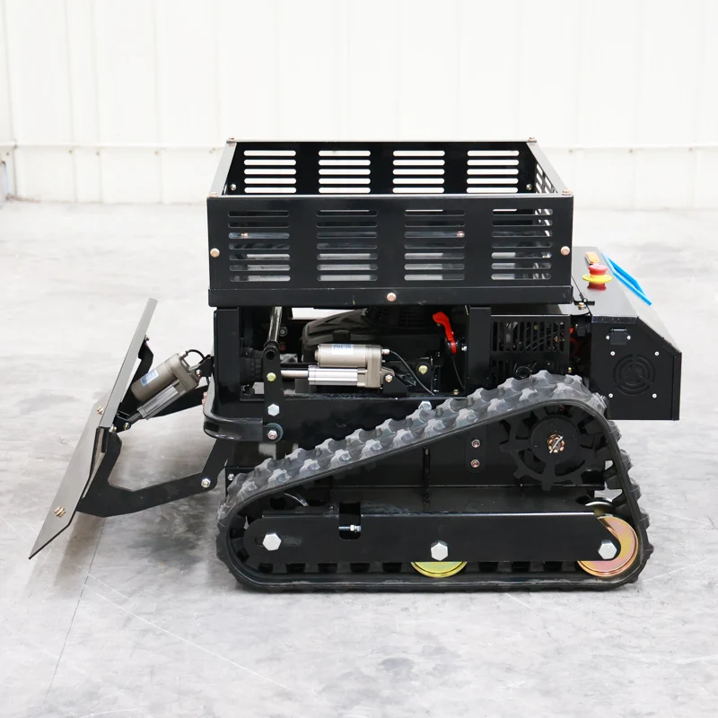 Customized 2025  Engine Remote Controlled Lawnmower Snow Shovel Attachment English Version Lawn Mower view 3