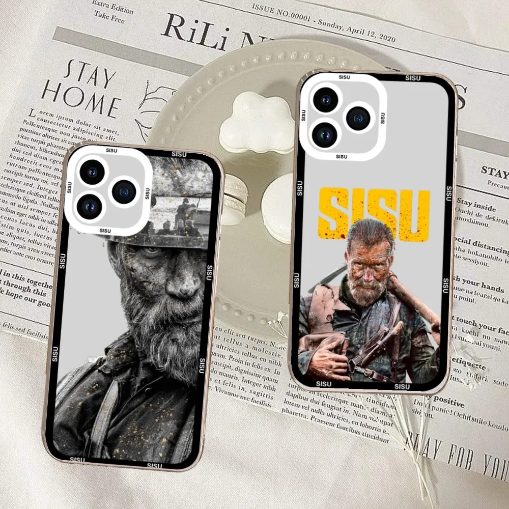 2023 New Action Movie Sisu Phone Case For iPhone 11 12 Mini 13 14 15 Pro Max Transparent Shell