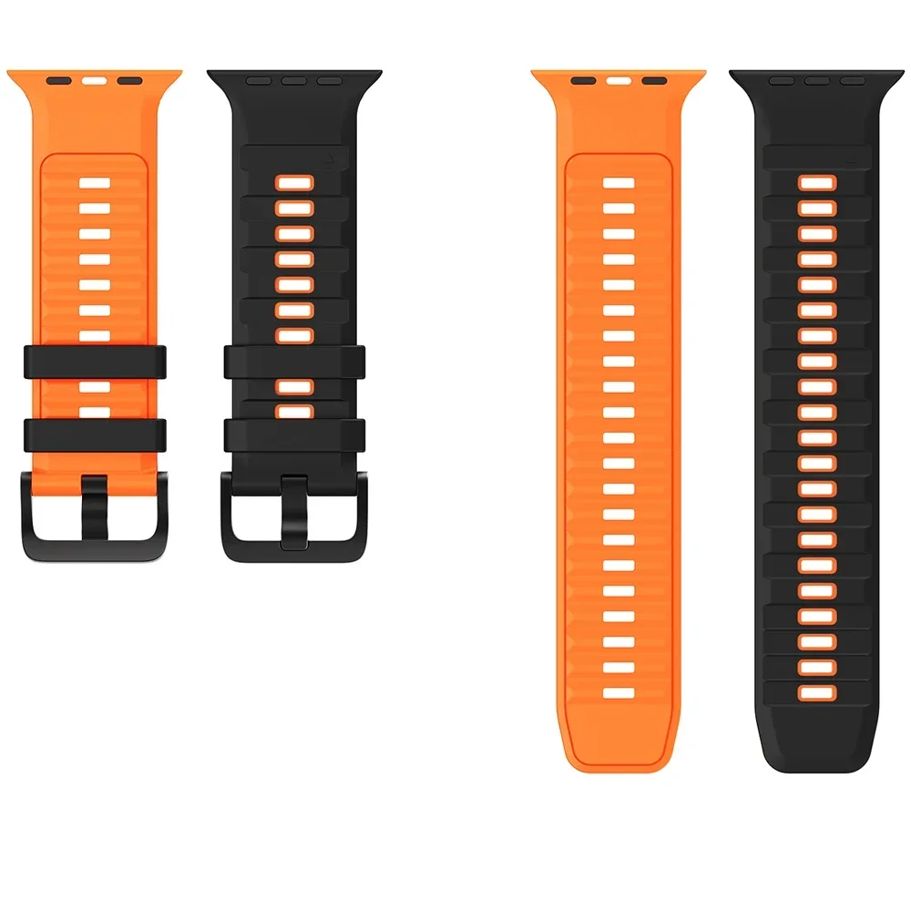 Silikon-Sportarmband für Apple Watch Band 49mm 46mm 45mm 44mm 42mm Correa Armband iWatch Series 11 10 9 8 7 6 5 SE3 Ultra 3 2 – Detail 22