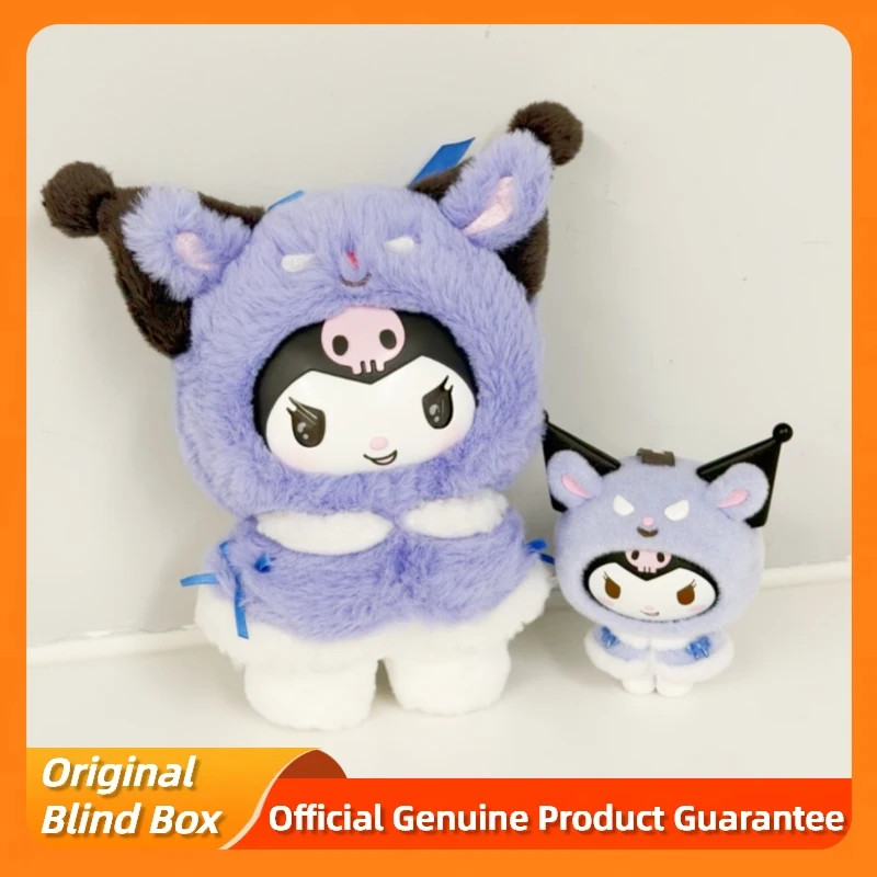 حقيقي سانريو ليتل كيب سلسلة صندوق أعمى جميل الفينيل أفخم قلادة الشكل دمية العصرية اللعب صندوق غامض فتاة هدايا عيد الميلاد