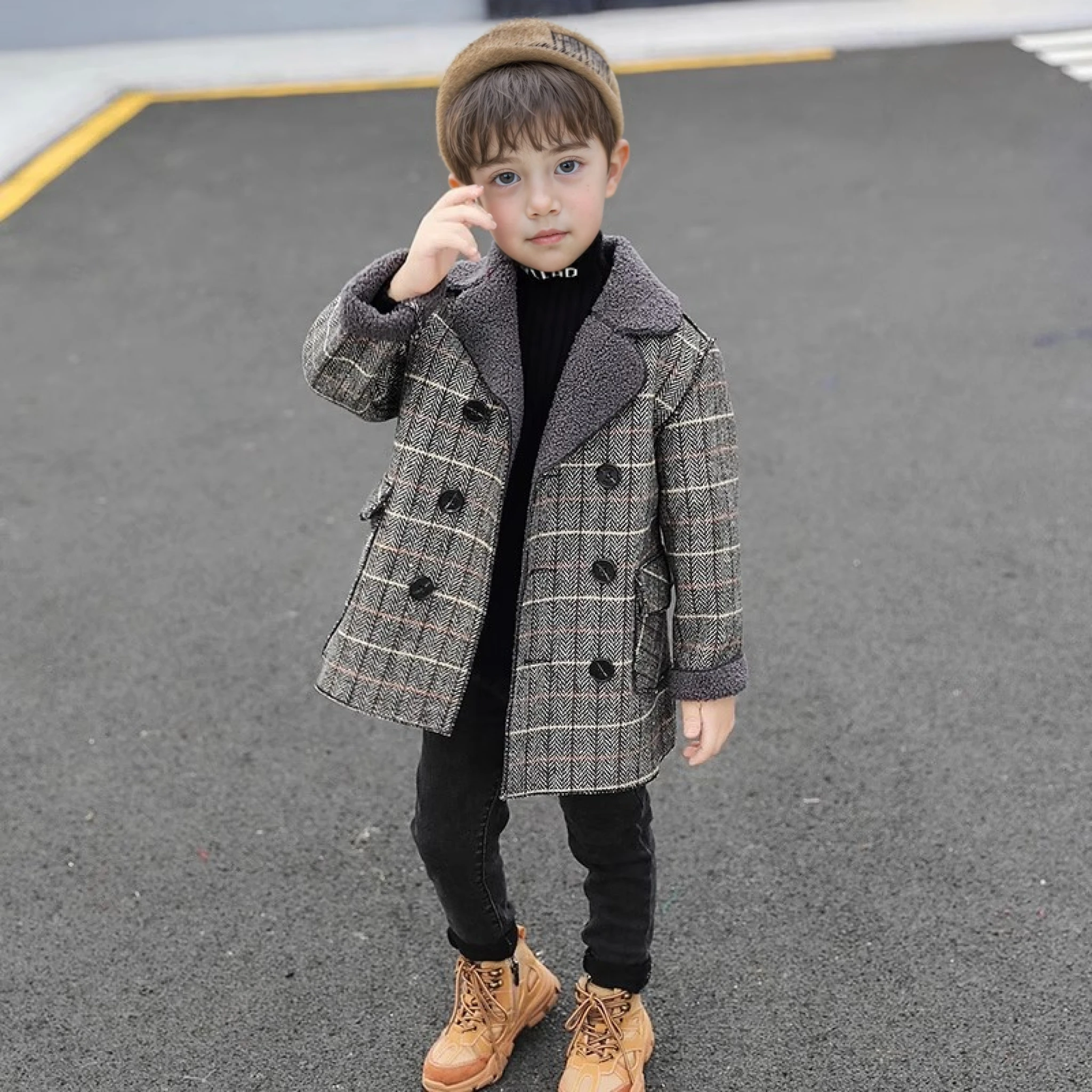 Little Boys Winter Thick Warm  - đánh giá và giá Kids Outdoor Jacket