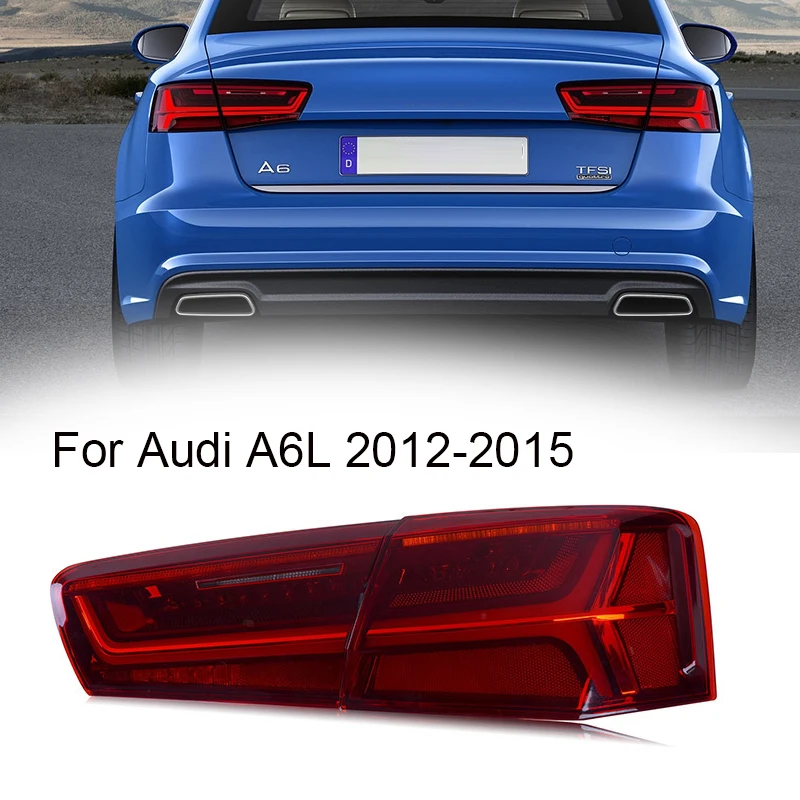 

Car Lights For Audi A6 2012-2016 A6L S6 RS6 C7 LED Auto Taillight Rear Lamp Dynamic Signal Backlight Accessories Upgrade