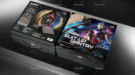 В наличии ZD Железный Человек MK6 с костюмом Gantry, оригинальная модель Тони Старка 1/10, экшн-фигурка, Коллекционная игрушка в подарок