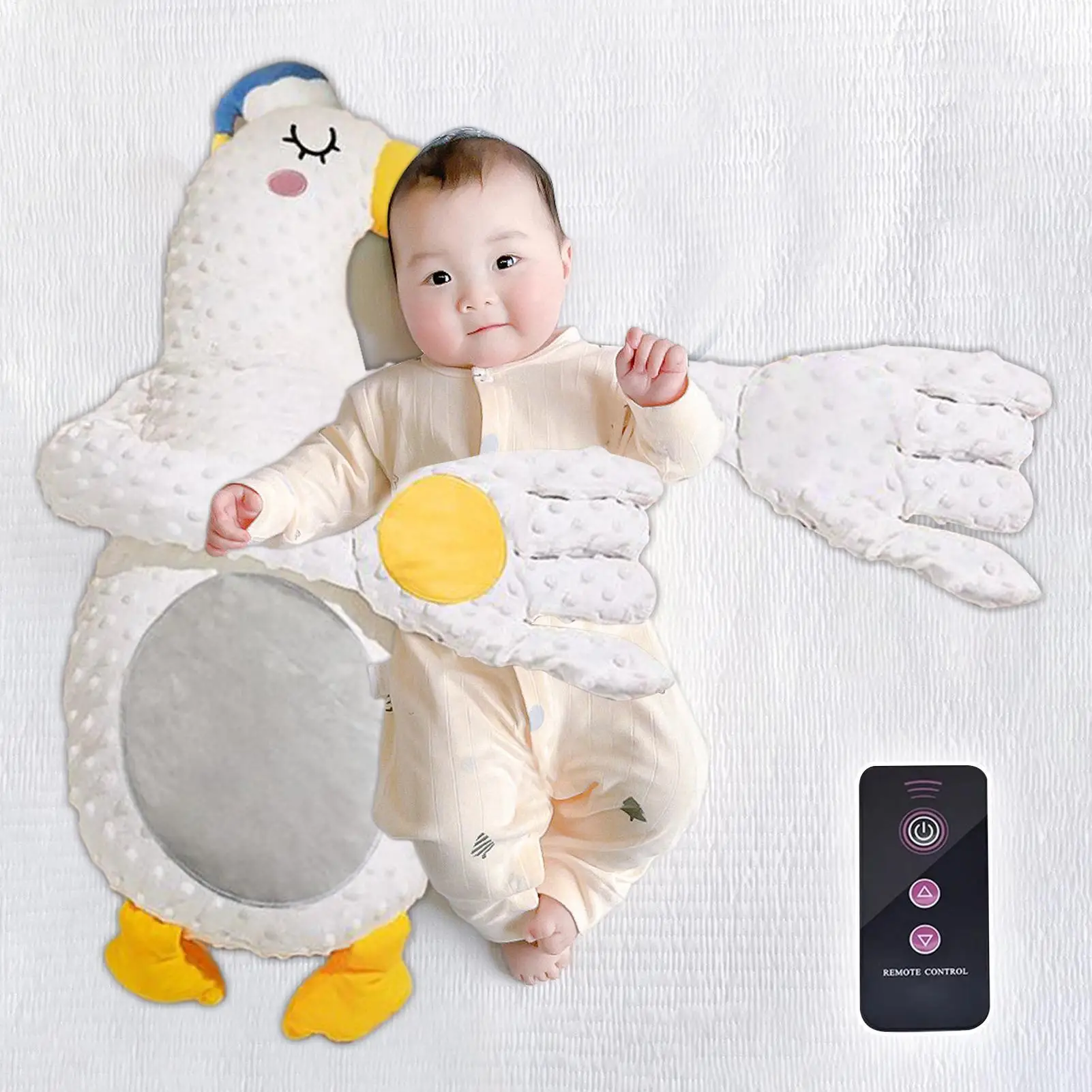 Toddler Patter for Sleep Electric Soothing Palm Sleep Pad Baby Boys Girls Sleep Aid Companion Cartoon Patting Slapping Accessory