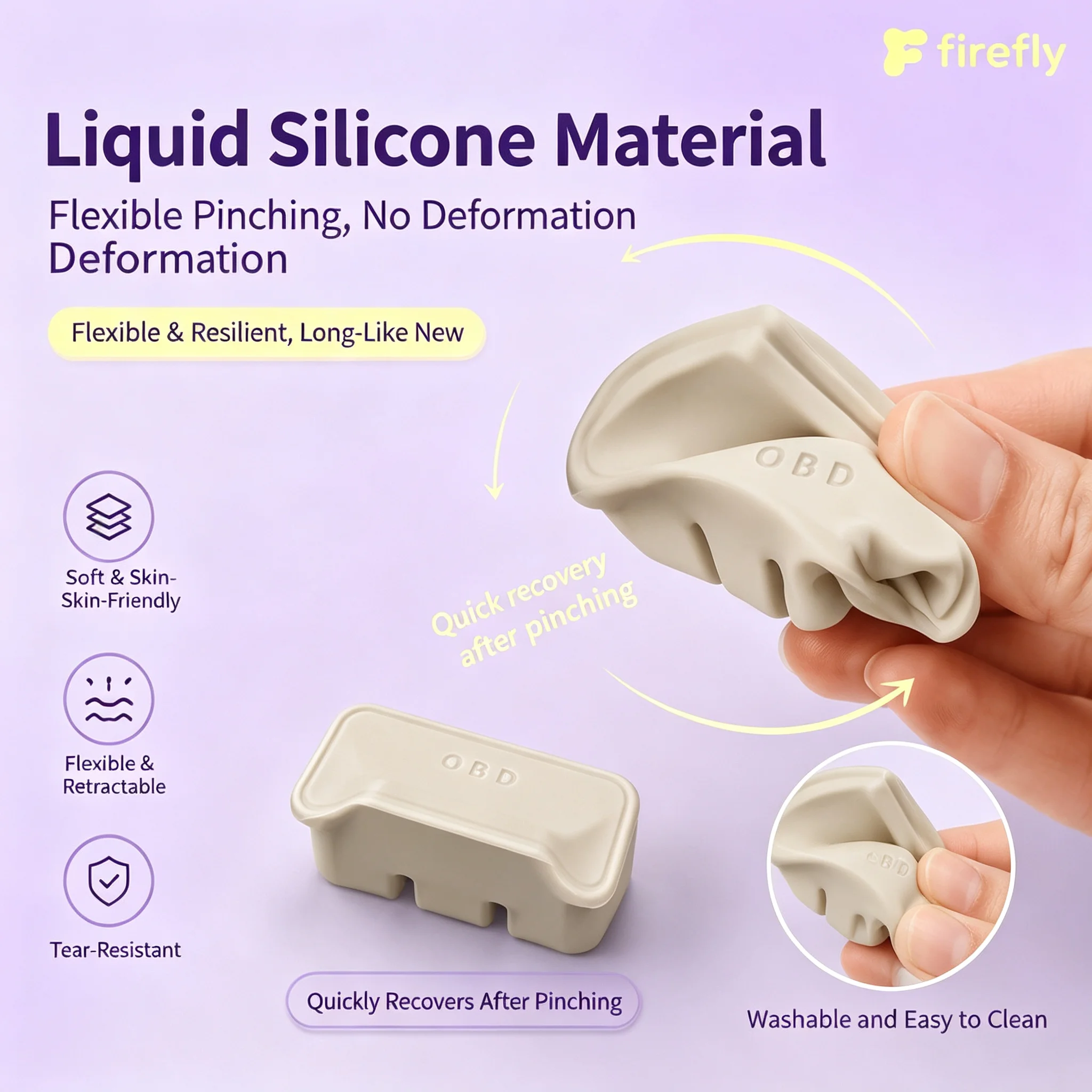 OBD Port Silicone Dust Cover For NIO Firefly EV Original OBD Connector Waterproof Protective Cap Dustproof Anti-Rust Protect