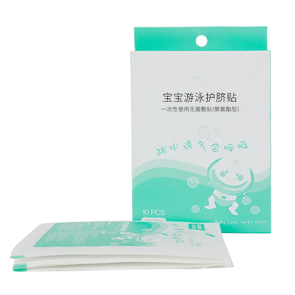 

10pcs Baby Navel Stickers Waterproof Disposable Umbilical Patches Newborn Belly Button Safe Tender Skin Infection