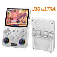 J36 Ultra Handheld  Video Gaming Console 3.5 Inch Portable Game Player 20+ simulator 5G WIFI Global Networking Children's Gift