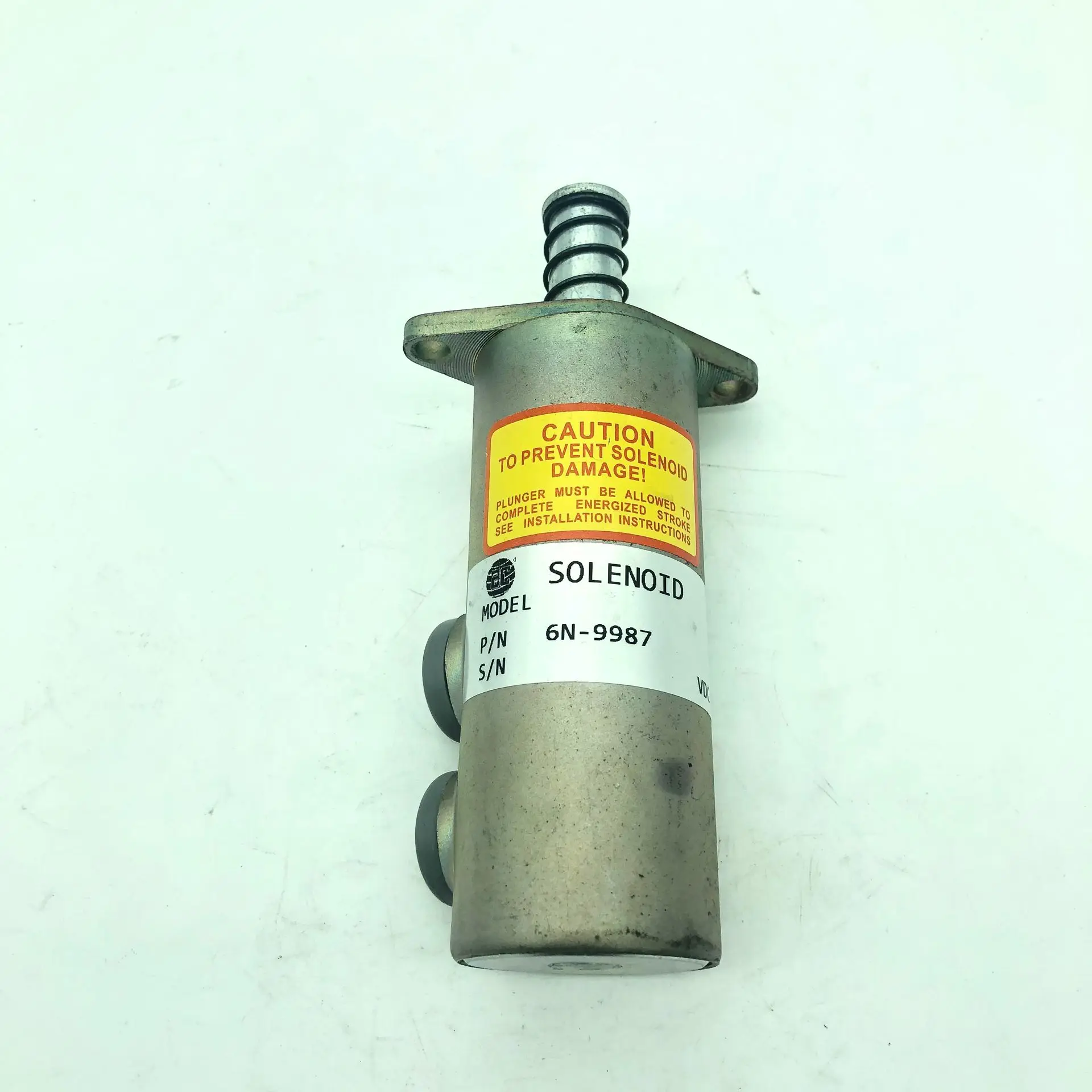 

6N-9987 6N-9988 24V Shut Down Solenoid for Caterpillar CAT Excavator 225 225D 229 231D Engine 3208