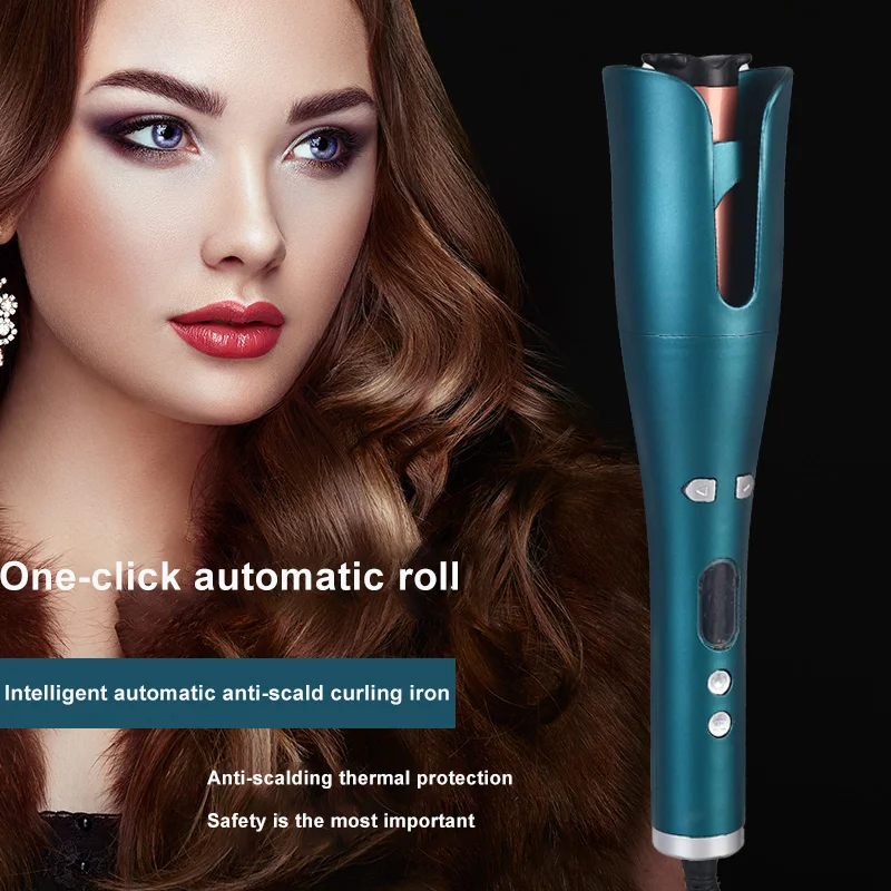 

Multi-Automatic Hair Curler Hair Curling Iron LCD Ceramic Rotating Hair Waver Magic Curling Wand Irons Hair Styling Tools