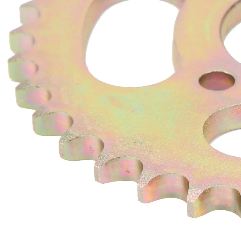 428 نموذج 37 عجلة سلسلة الأسنان الصلب كرانسيت استبدال 4 حفرة لدراجة ثلاثية العجلات الكهربائية #3