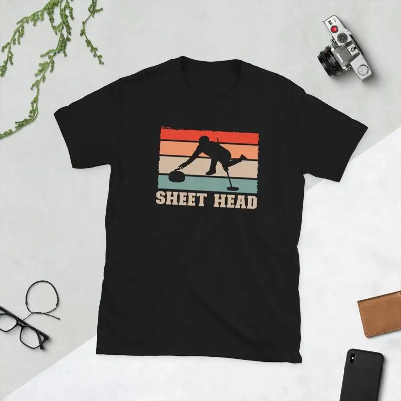 

Curling Best Team Curler Player T Shirt