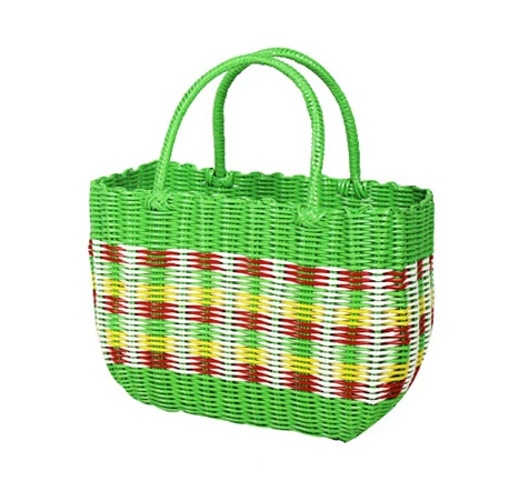 

Eco-friendly Baskets Picnic Basket Dirty Clothes PVC Storage Laundry Basket With Handle