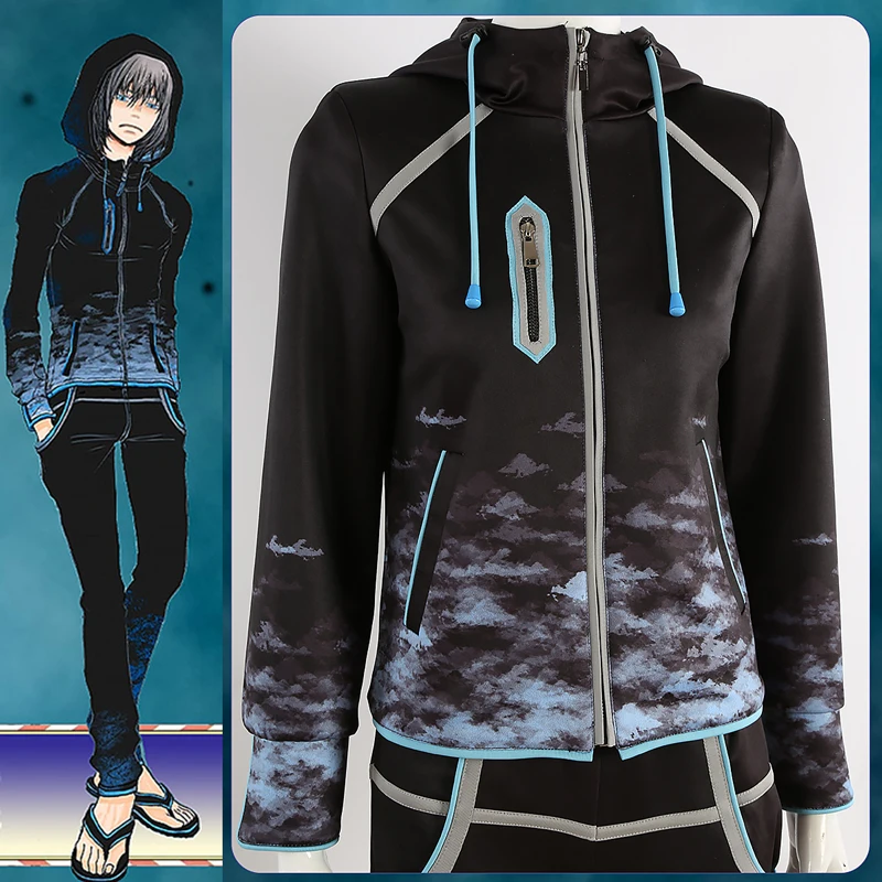 FGO Cos Oberon Cosplay for Anime fate Costume Cool Unhappy Summer Daily Hooded shirt customize Halloween New Outfit A