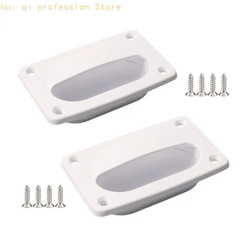 Schranktürgriff-Set mit 2 Stück für Fächer, Paneele und Türen H8WE – Detail 2