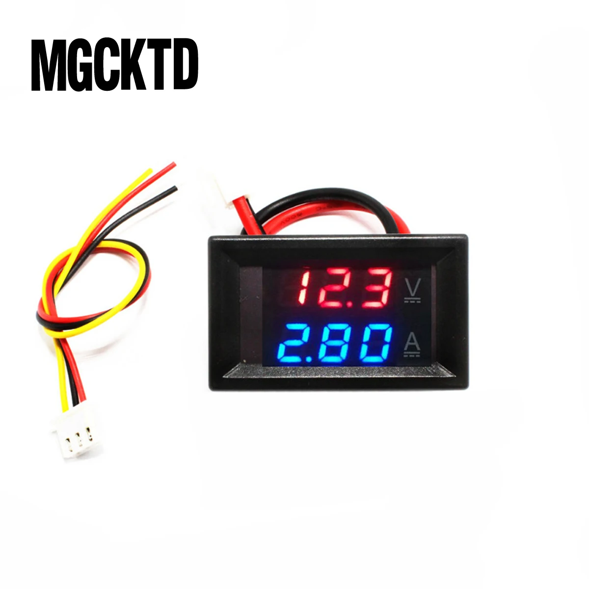 DC 0-100V 10A Digital Voltmeter Ammeter Dual Display Voltage Detector Current Meter Panel Amp Volt Gauge 0.28