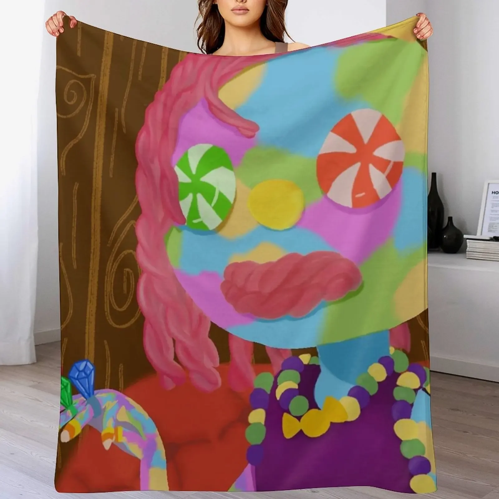 

Candy Wife Throw Blanket Versatile Cozy Throw Blanket for All Occasions