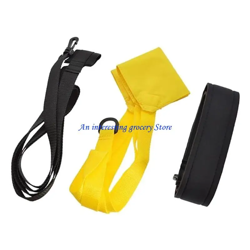 حزام مقاومة السباحة 652D، حزام تدريب القوة للسباحة مع مظلة متينة