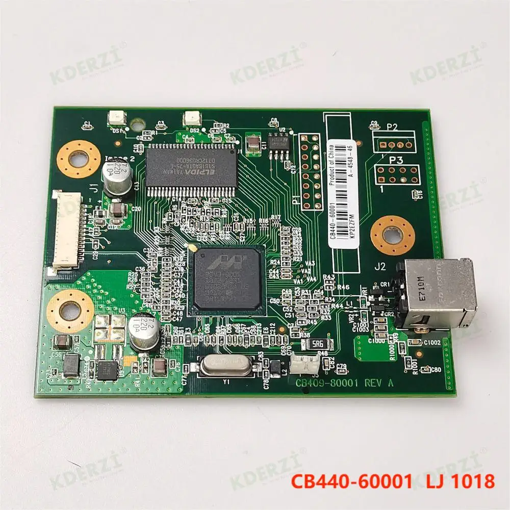 Imagem -05 - Formatter Pca Original para hp Laserjet Cb44060001 1018 1020 1020plus Mother Logic Board Q5426-60001 Cb409-60001