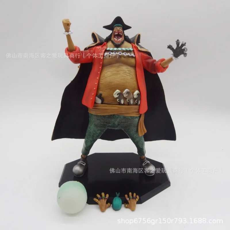 

1Pcs Anime One Piece 27cm Character Marshall D Teach Blackbeard Figure Model Toys PVC Desk Decoration Gift