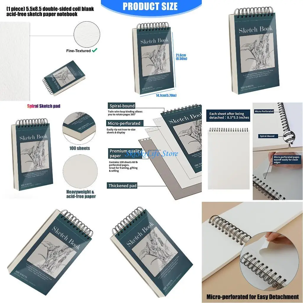 cuaderno-bocetos-tapa-dura-e65e-100-hojas-papel-68lb-100gsm-almohadilla-dibujo-encuadernacion-doble-bobina