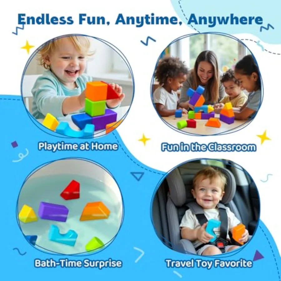 Grandi blocchi magnetici da 1,65 pollici per cubi da costruzione multiforma 3D con forte magnetismo Set di giocattoli educativi STEM in età prescolare Monte