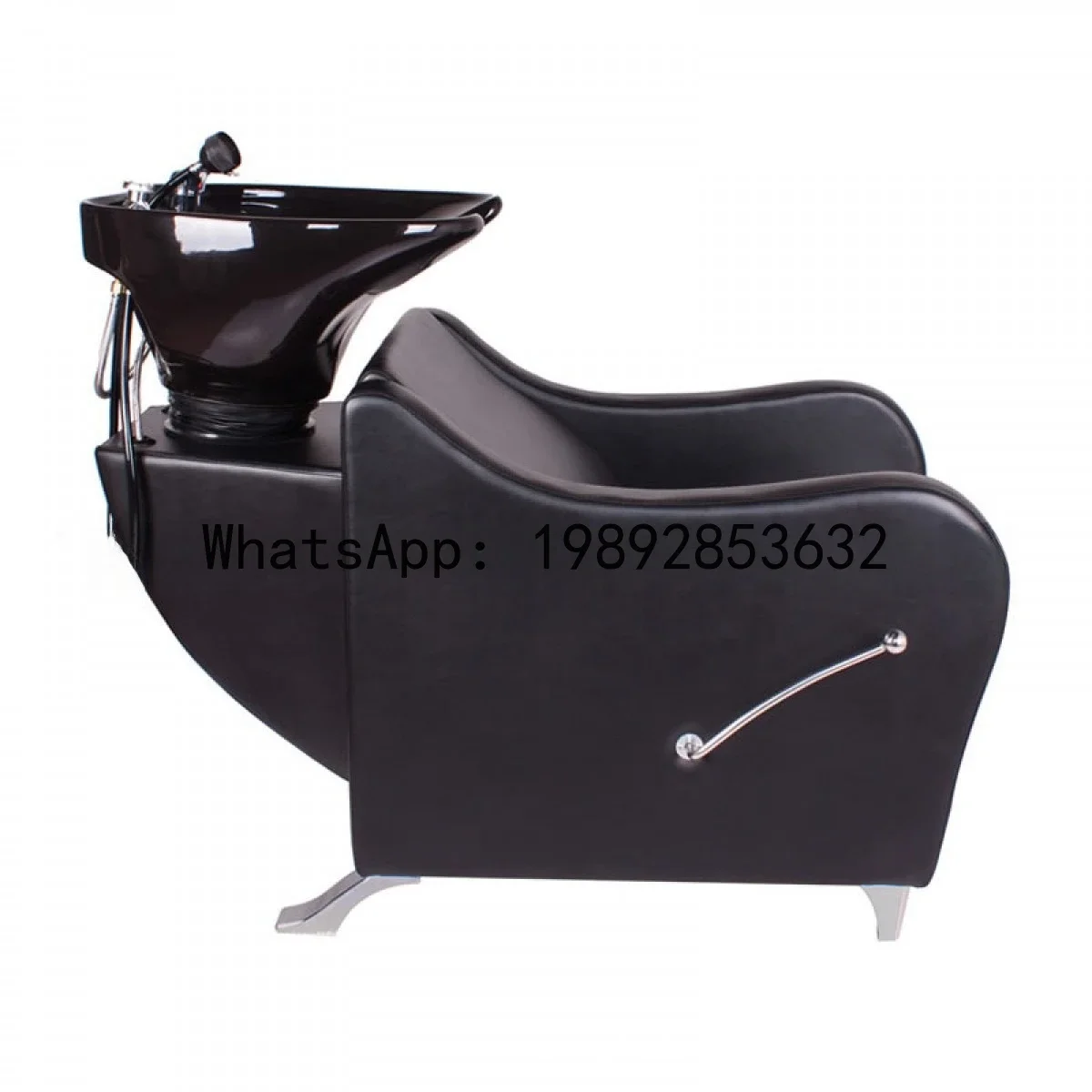 

F1 Semi-Reclining Barber Shop Chair Salon Exclusive High-End Flush Bed Barber Luxury Shop Shampoo Chair
